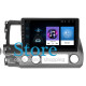 Штатная магнитола Lesko для Honda Civic VIII Рестайлинг 2008-2012 экран 10" 1/16Gb Wi-Fi GPS Base