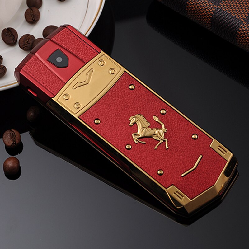 Телефон H-Mobile A8 (Mafam A8) red. Vertu design