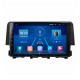 Штатная магнитола Lesko для Honda Civic X 2015-2021 экран 9" 4/64Gb 4G Wi-Fi GPS Top