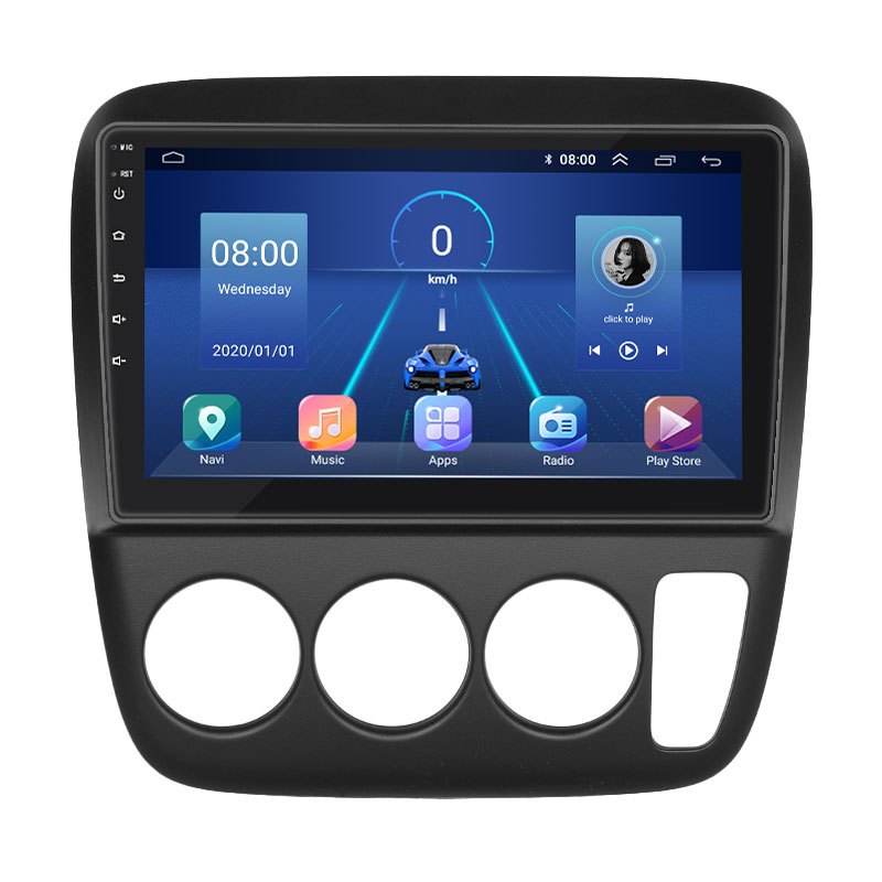 Штатная магнитола Lesko для Honda CR-V I 1995-1999 экран 9" 4/64Gb 4G Wi-Fi GPS Top