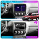 Штатная магнитола Lesko для Honda CR-V I 1995-1999 экран 9" 6/128Gb 4G Wi-Fi GPS Top