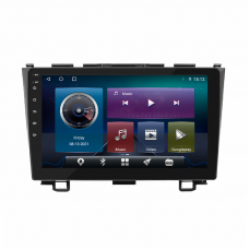 Штатная магнитола Lesko для Honda CR-V III 2006-2009 экран 9" 4/64Gb 4G Wi-Fi GPS Top