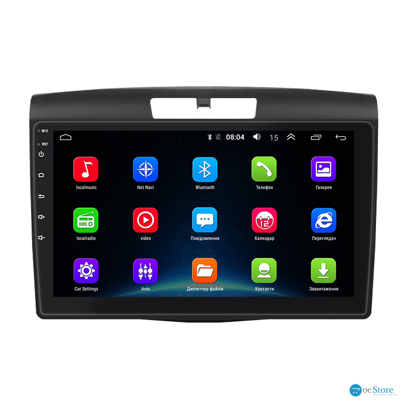 Штатная магнитола Lesko для Honda CR-V IV 2011-2015 экран 9" 2/32Gb Wi-Fi GPS Base