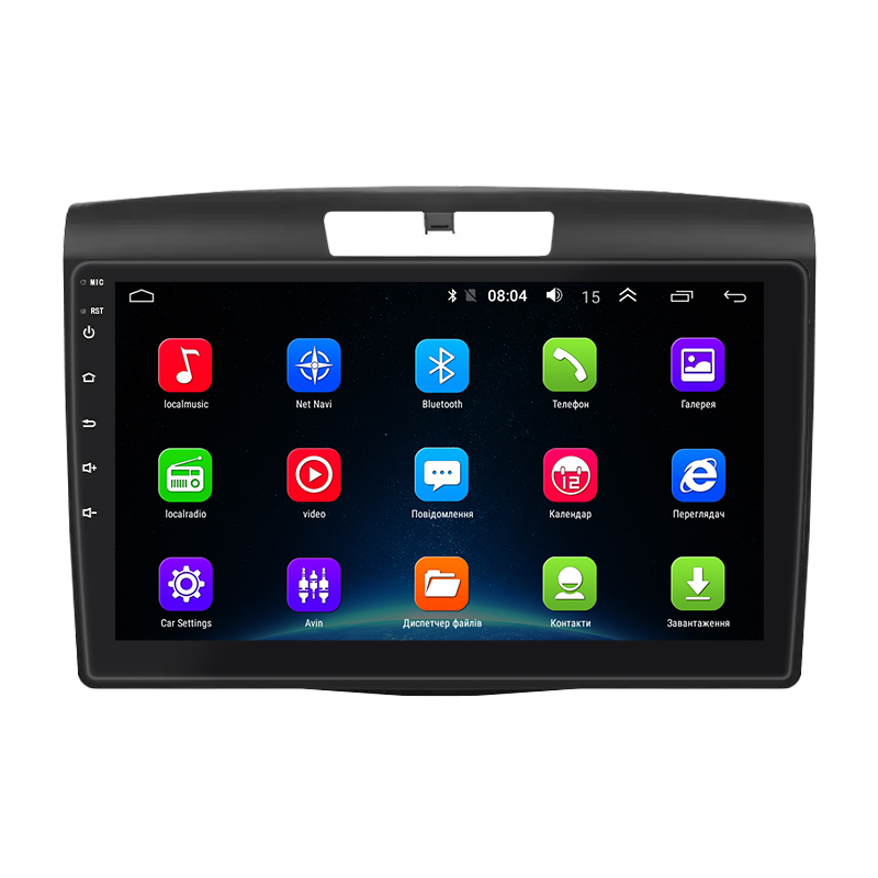 Штатная магнитола Lesko для Honda CR-V IV 2011-2015 экран 9" 2/32Gb Wi-Fi GPS Base