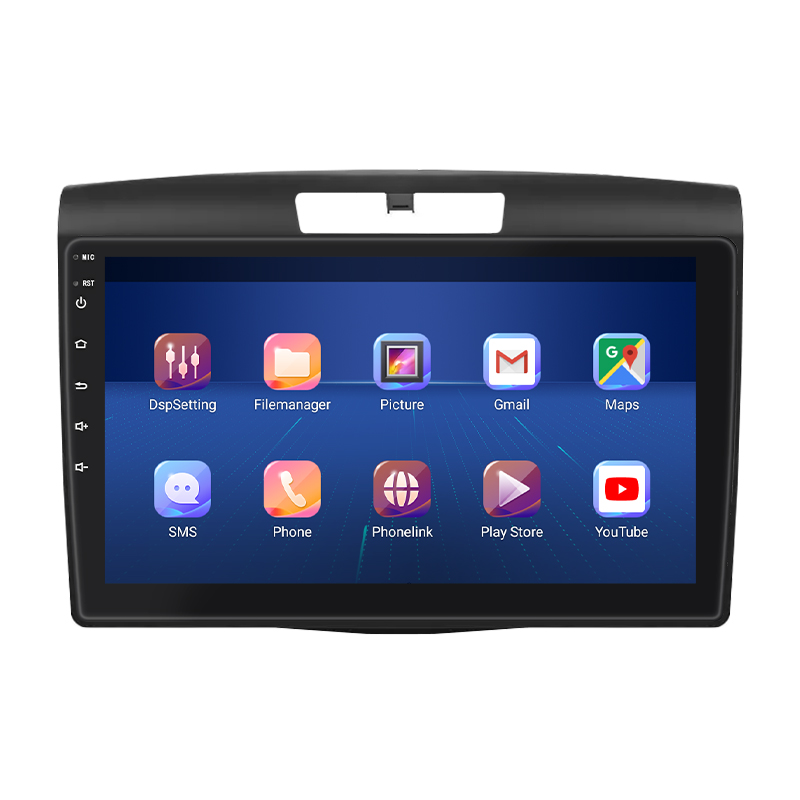 Штатная магнитола Lesko для Honda CR-V IV 2011-2015 экран 9" 4/64Gb 4G Wi-Fi GPS Top