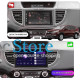 Штатная магнитола Lesko для Honda CR-V IV Рестайлинг 2014-2018 экран 10" 4/64Gb CarPlay 4G Wi-Fi GPS Prime