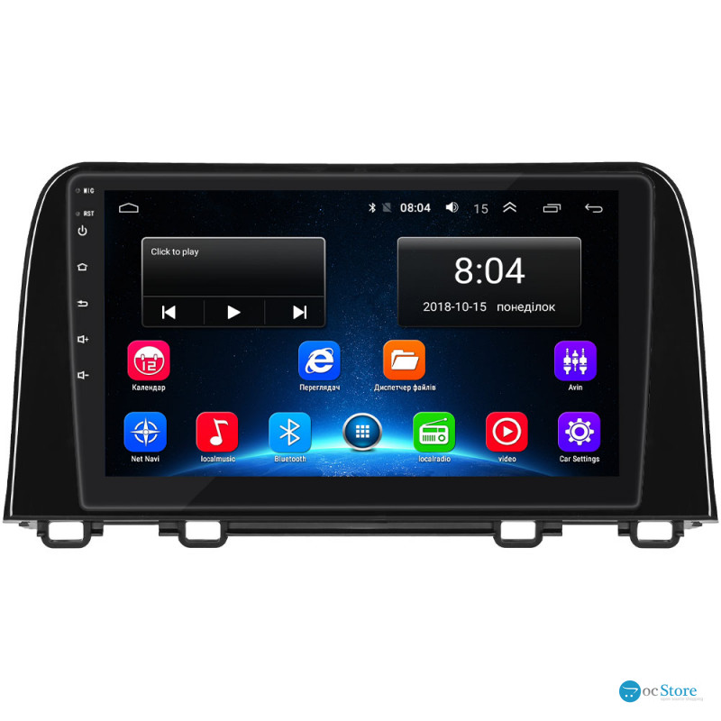 Штатная магнитола Lesko для Honda CR-V V 2016-2020 экран 9" 2/32Gb Wi-Fi GPS Base