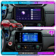 Штатная магнитола Lesko для Honda CR-V V Рестайлинг 2019-н.в. экран 9" 2/32Gb 4G Wi-Fi GPS Top