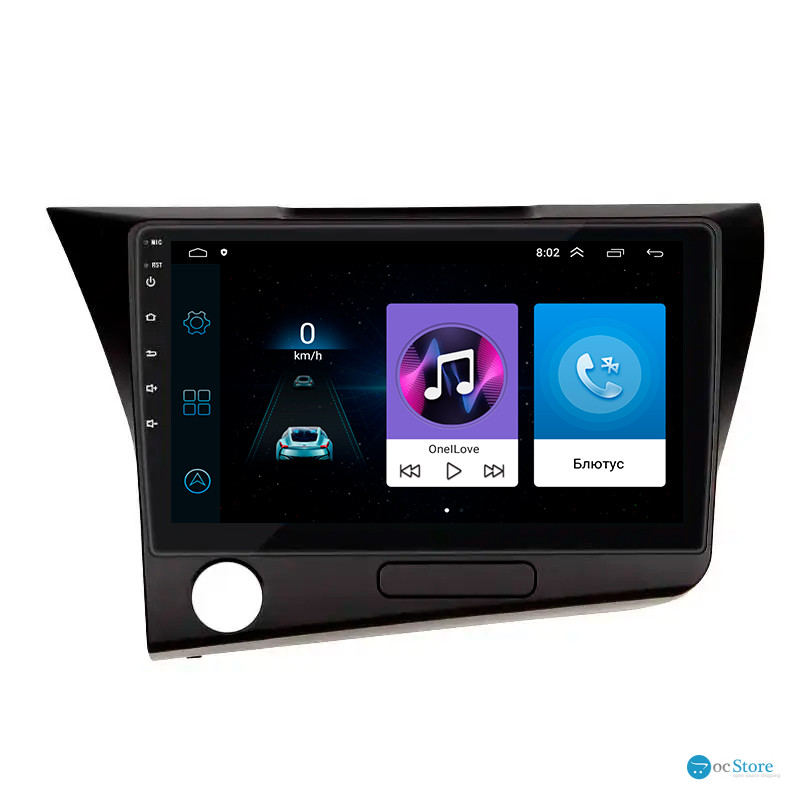 Штатная магнитола Lesko для Honda CR-Z  2010-2016 экран 9" 1/16Gb Wi-Fi GPS Base