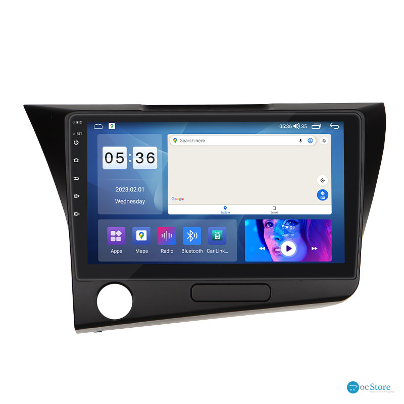Штатная магнитола Lesko для Honda CR-Z  2010-2016 экран 9" 2/32Gb CarPlay 4G Wi-Fi GPS Prime