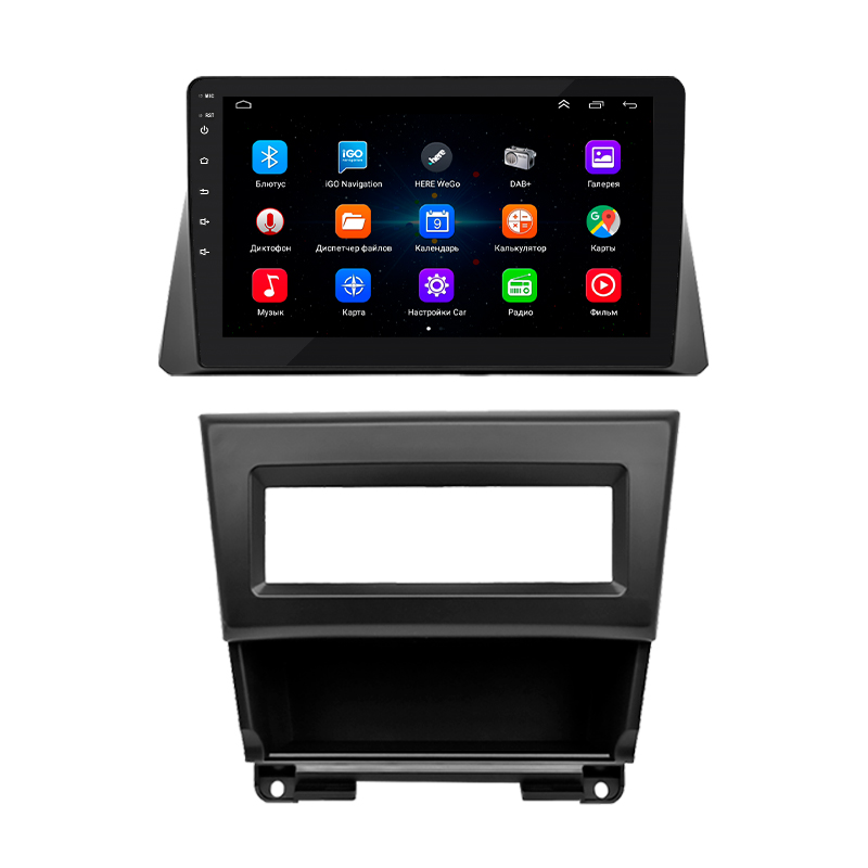 Штатная магнитола Lesko для Honda Crosstour I 2009-2012 экран 10" 1/16Gb Wi-Fi GPS Base