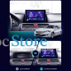 Штатная магнитола Lesko для Honda Crosstour I 2009-2012 экран 10" 2/32Gb Wi-Fi GPS Base