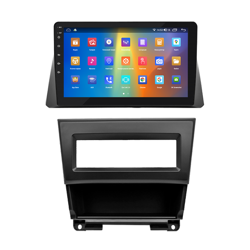 Штатная магнитола Lesko для Honda Crosstour I 2009-2012 экран 10" 2/32Gb CarPlay 4G Wi-Fi GPS Prime