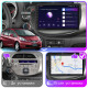 Штатная магнитола Lesko для Honda Fit II 2007-2014 экран 10" 4/64Gb CarPlay 4G Wi-Fi GPS Prime