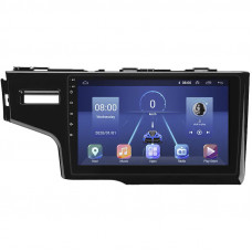 Штатная магнитола Lesko для Honda Fit III 2013-2017 экран 9" 6/128Gb 4G Wi-Fi GPS Top