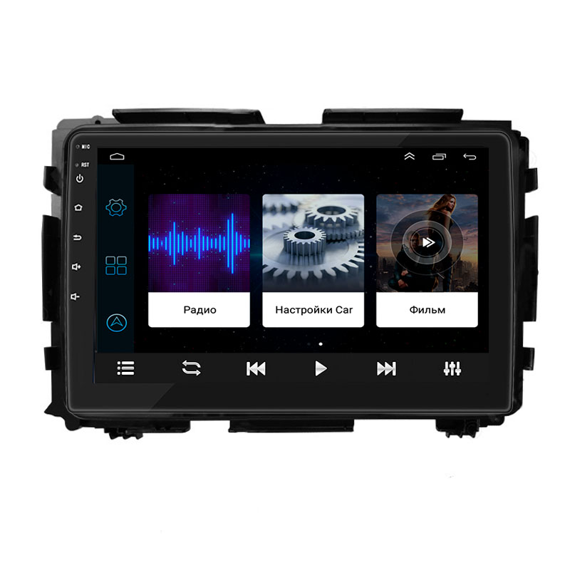 Штатная магнитола Lesko для Honda HR-V II 2013-2018 экран 9" 2/32Gb Wi-Fi GPS Base