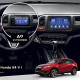 Штатная магнитола Lesko для Honda HR-V II 2013-2018 экран 9" 2/32Gb 4G Wi-Fi GPS Top