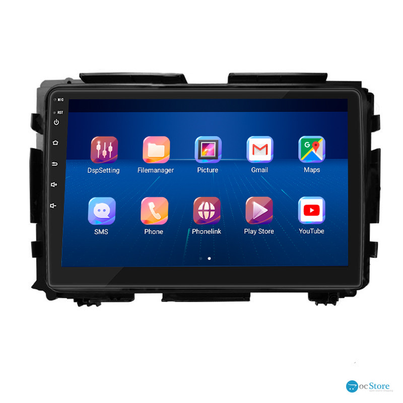 Штатная магнитола Lesko для Honda HR-V II 2013-2018 экран 9" 6/128Gb 4G Wi-Fi GPS Top