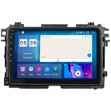 Штатная магнитола Lesko для Honda HR-V II Рестайлинг 2018-н.в. экран 9" 4/64Gb CarPlay 4G Wi-Fi GPS Prime