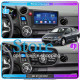 Штатная магнитола Lesko для Honda Insight II 2009-2011 экран 9" 4/64Gb 4G Wi-Fi GPS Top