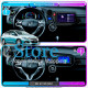 Штатная магнитола Lesko для Honda Insight II Рестайлинг 2011-2014 экран 9" 1/16Gb Wi-Fi GPS Base