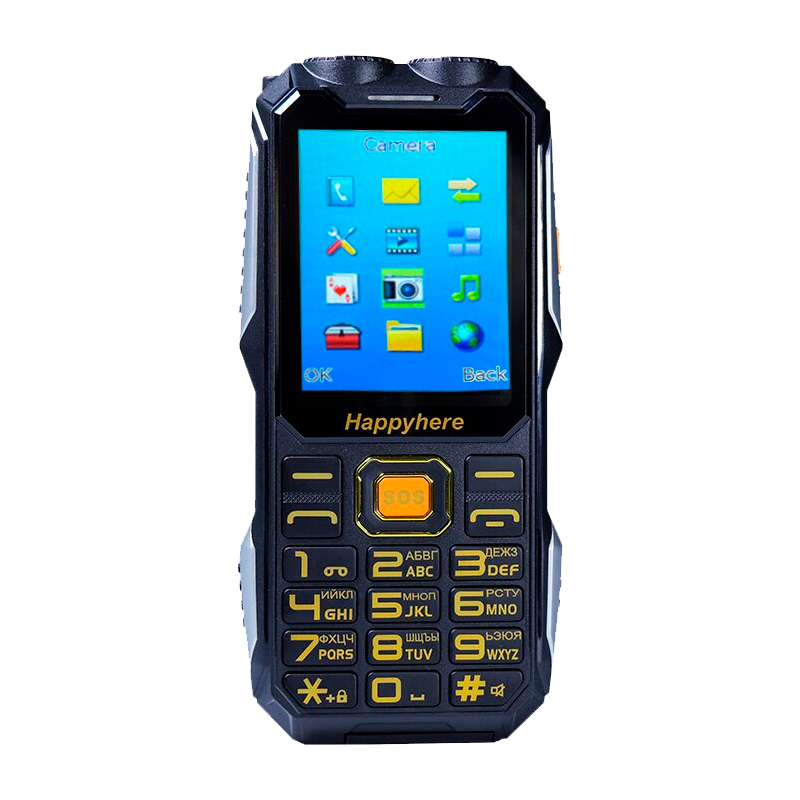 Телефон Tkexun Q8 (Happyhere Q8) black Limited Edition