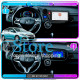 Штатная магнитола Lesko для Honda Insight II Рестайлинг 2011-2014 экран 9" 4/64 QLED CarPlay 4G Wi-Fi GPS 360 Prime