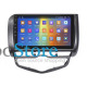 Штатная магнитола Lesko для Honda Jazz I 2001-2005 экран 9" 4/64Gb CarPlay 4G Wi-Fi GPS Prime