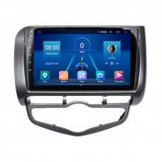 Штатная магнитола Lesko для Honda Jazz I Рестайлинг 2005-2008 экран 9" 2/32Gb 4G Wi-Fi GPS Top