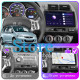 Штатная магнитола Lesko для Honda Jazz I Рестайлинг Manual AC 2005-2008 экран 9" 2/32Gb Wi-Fi GPS Base