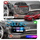 Штатная магнитола Lesko для Honda Jazz II Рестайлинг 2011-2014 экран 10" 1/16Gb Wi-Fi GPS Base