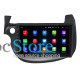 Штатная магнитола Lesko для Honda Jazz II Рестайлинг 2011-2014 экран 10" 2/32Gb Wi-Fi GPS Base