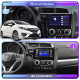 Штатная магнитола Lesko для Honda Jazz III 2014-2017 экран 9" 2/32Gb Wi-Fi GPS Base