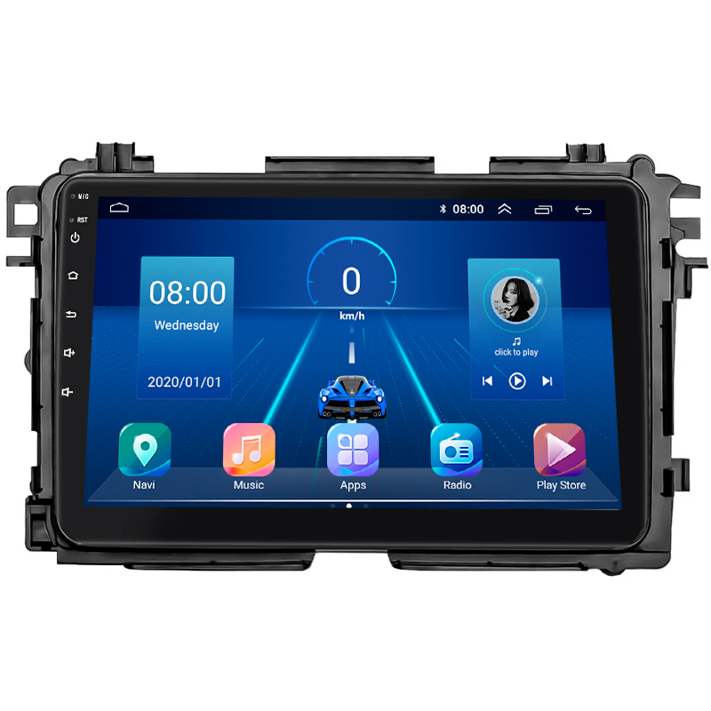 Штатная магнитола Lesko для Honda MN-V I 2021-н.в. экран 9" 2/32Gb 4G Wi-Fi GPS Top