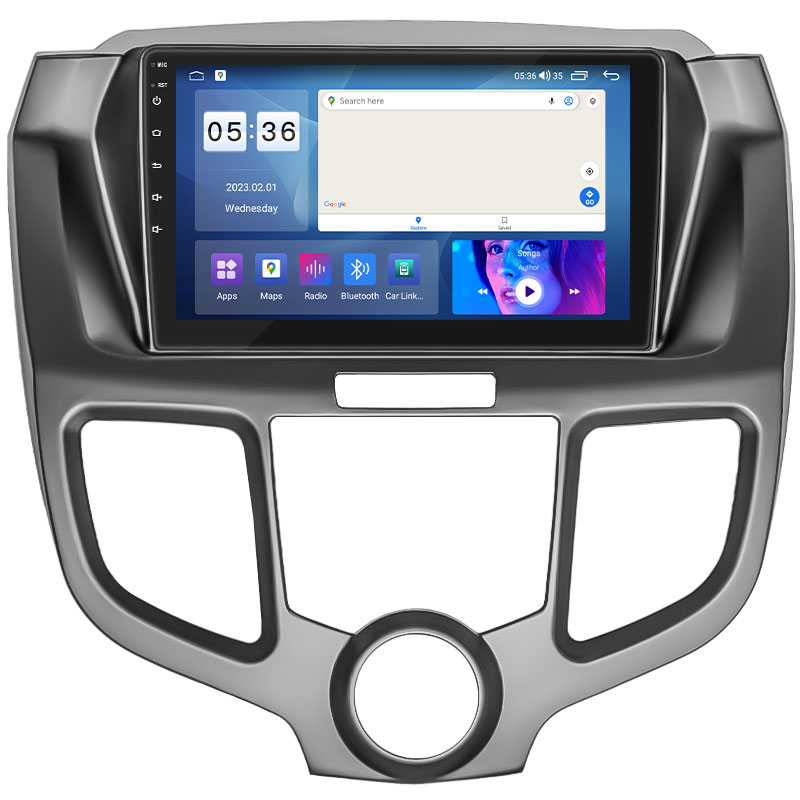 Штатная магнитола Lesko для Honda Odyssey III 2003-2008 экран 10" 2/32Gb CarPlay 4G Wi-Fi GPS Prime