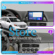 Штатная магнитола Lesko для Honda Odyssey IV 2008-2013 экран 10" 4/64Gb CarPlay 4G Wi-Fi GPS Prime