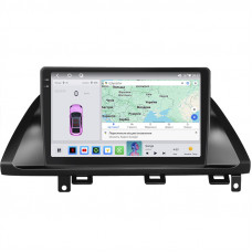Штатная магнитола Lesko для Honda Odyssey IV 2008-2013 экран 10" 4/64 QLED CarPlay 4G Wi-Fi GPS 360 Prime