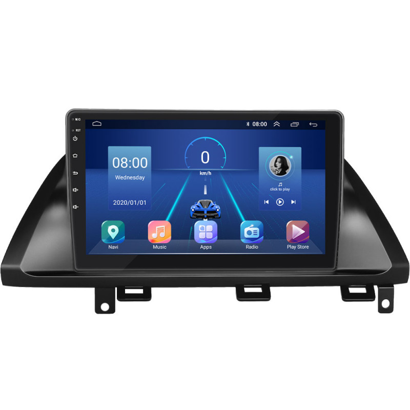 Штатная магнитола Lesko для Honda Odyssey IV 2008-2013 экран 10" 2/32Gb 4G Wi-Fi GPS Top