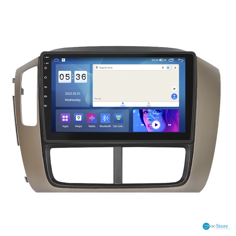 Штатная магнитола Lesko для Honda Pilot I Рестайлинг 2005-2008 экран 9" 4/64Gb CarPlay 4G Wi-Fi GPS Prime