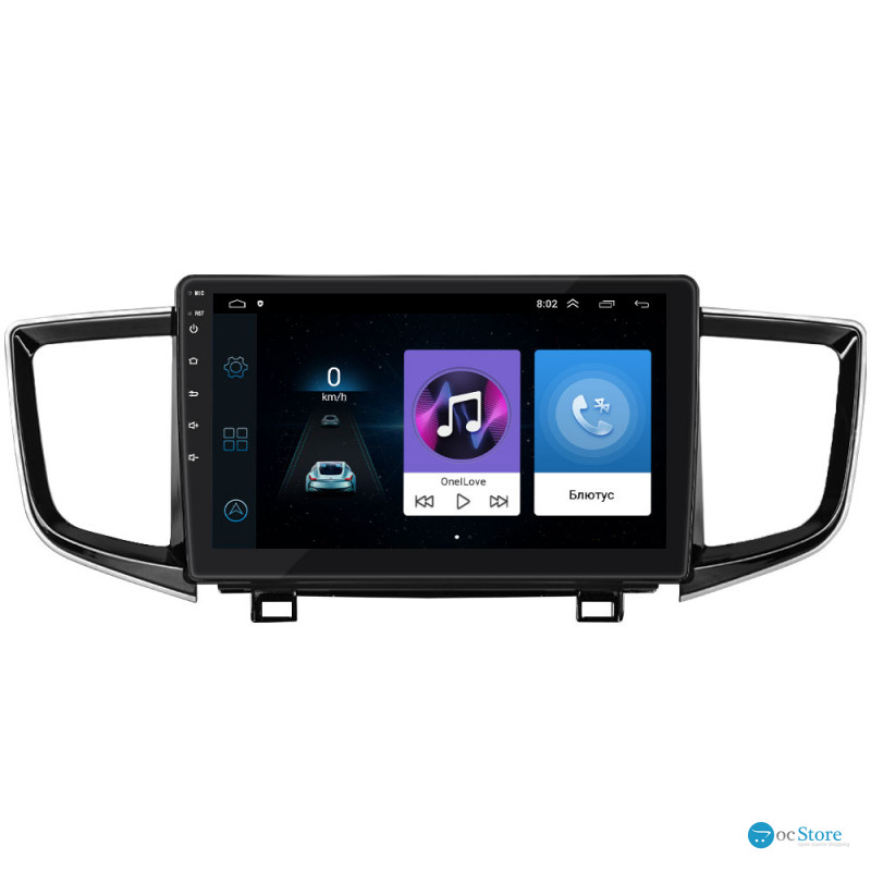 Штатная магнитола Lesko для Honda Pilot III 2015-2018 экран 10" 1/16Gb Wi-Fi GPS Base