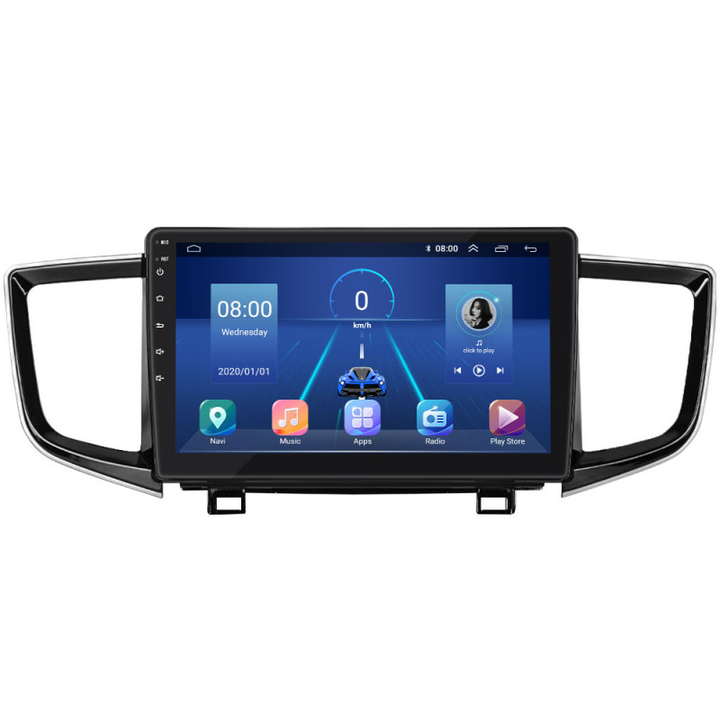 Штатная магнитола Lesko для Honda Pilot III 2015-2018 экран 10" 2/32Gb 4G Wi-Fi GPS Top