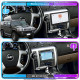 Штатная магнитола Lesko для Hummer H2 I Рестайлинг 2007-2009 экран 10" 4/64 QLED CarPlay 4G Wi-Fi GPS 360 Prime