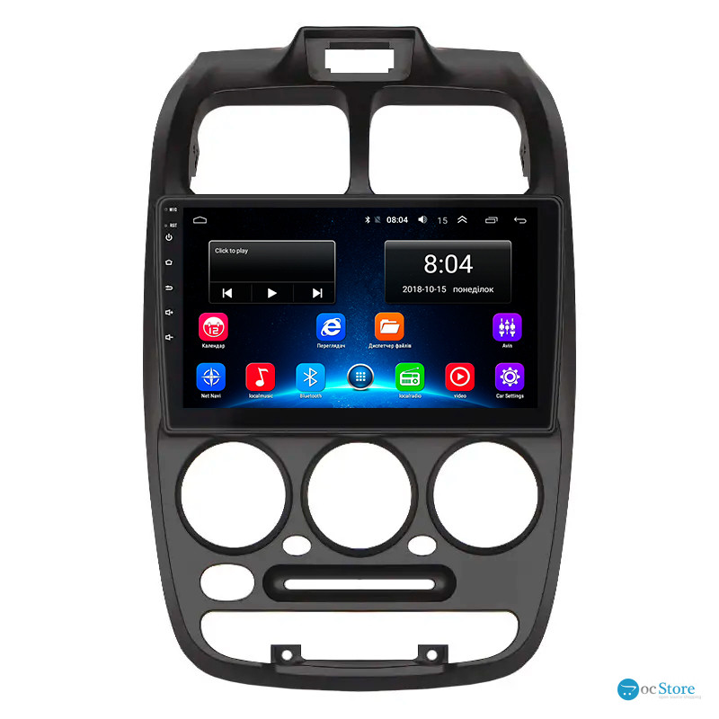 Штатная магнитола Lesko для Hyundai Accent II 1999-2012 экран 9" 2/32Gb Wi-Fi GPS Base