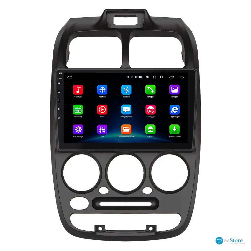 Штатная магнитола Lesko для Hyundai Accent II 1999-2012 экран 9" 2/32Gb Wi-Fi GPS Base