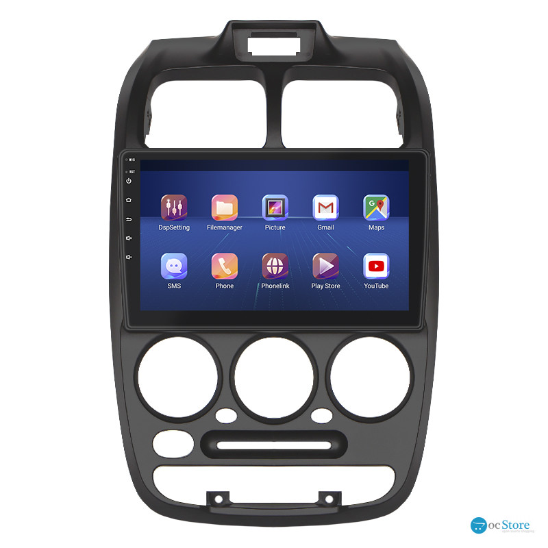 Штатная магнитола Lesko для Hyundai Accent II 1999-2012 экран 9" 2/32Gb 4G Wi-Fi GPS Top