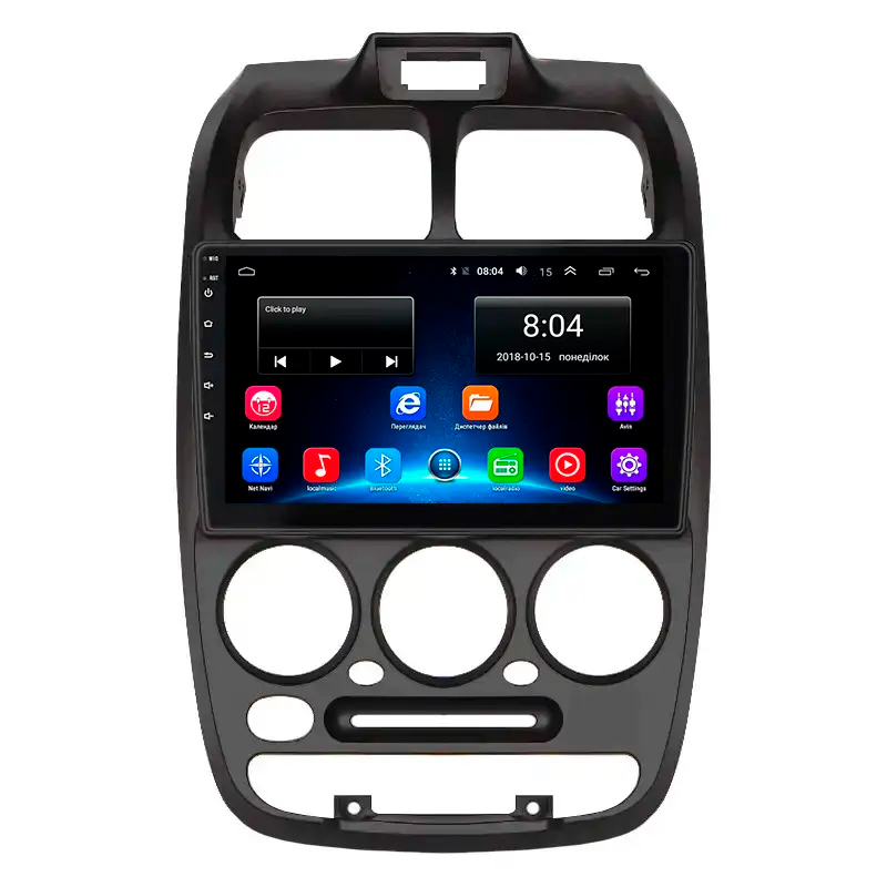 Штатная магнитола Lesko для Hyundai Accent II Рестайлинг 2002-2005 экран 9" 2/32Gb Wi-Fi GPS Base