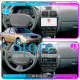 Штатная магнитола Lesko для Hyundai Accent II Рестайлинг 2002-2005 экран 9" 4/64 QLED CarPlay 4G Wi-Fi GPS 360 Prime
