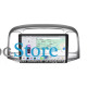 Штатная магнитола Lesko для Hyundai Accent III 2006-2011 экран 9" 4/64 QLED CarPlay 4G Wi-Fi GPS 360 Prime