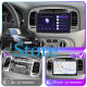 Штатная магнитола Lesko для Hyundai Accent III 2006-2011 экран 9" 4/64Gb 4G Wi-Fi GPS Top