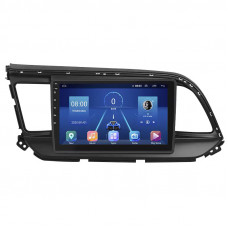 Штатная магнитола Lesko для Hyundai Avante AD 2018-2020 экран 9" 4/64Gb 4G Wi-Fi GPS Top